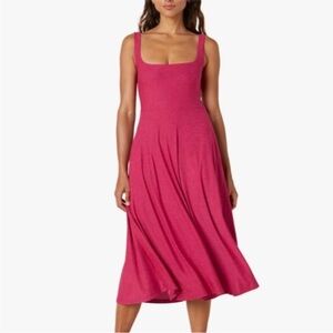Beyond Yoga Red Sleeveless Dress
